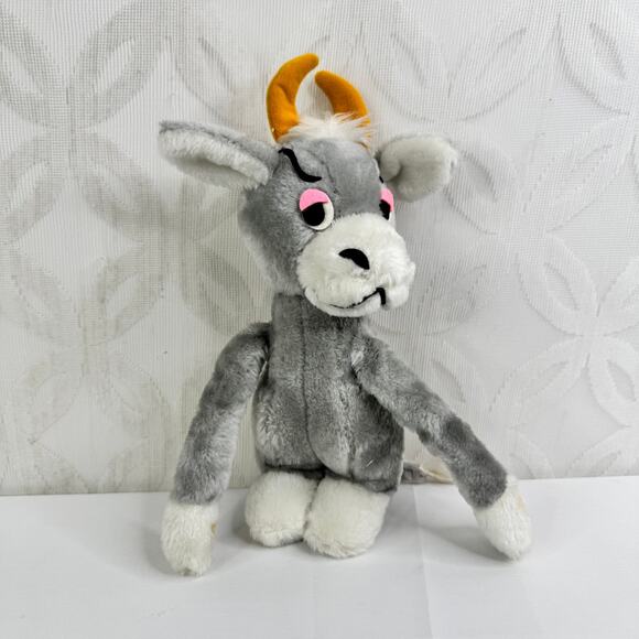 5 for $25| VTG 1977 Dakin Hugging Gray Bull Stuffed Animal Hug 12" Plush - Picture 6 of 6